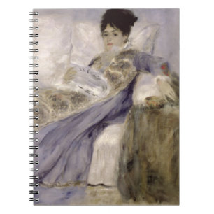 Pierre A Renoir Madame Monet on a Sofa Notebook