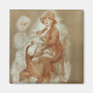 Pierre A Renoir Maternity Magnet