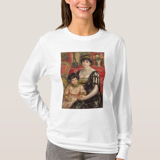 Pierre A Renoir | Mme Josse Bernheim-Jeune and Son T-Shirt (Front)