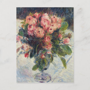 Pierre A Renoir Moss-Roses Postcard