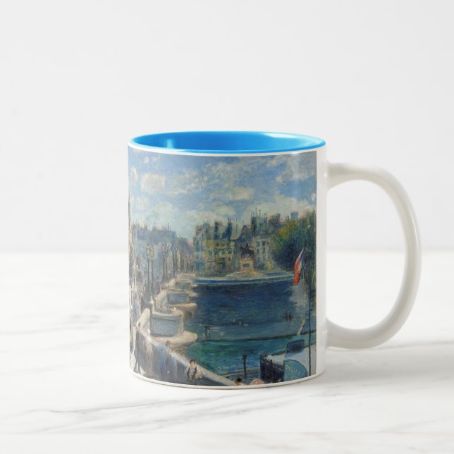 Pierre A Renoir | Pont Neuf, Paris Two-Tone Coffee Mug (Right)