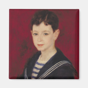 Pierre A Renoir Portrait of Fernand Halphen Magnet