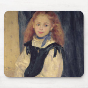 Pierre A Renoir Portrait of Mademoiselle Legrand Mouse Pad