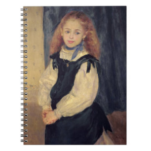 Pierre A Renoir   Portrait of Mademoiselle Legrand Notebook