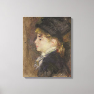 Pierre A Renoir   Portrait of Margot Canvas Print
