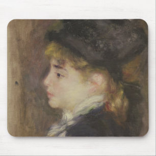Pierre A Renoir   Portrait of Margot Mouse Pad