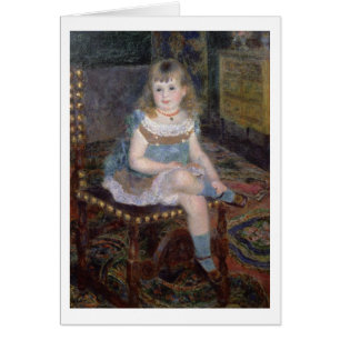 Pierre A Renoir Portrait of Mlle. G. Charpentier