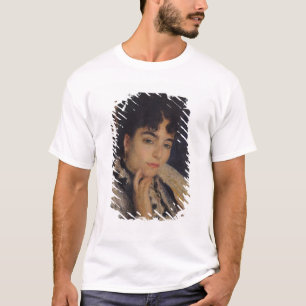 Pierre A Renoir Portrait of Mme. Alphonse Daudet T-Shirt