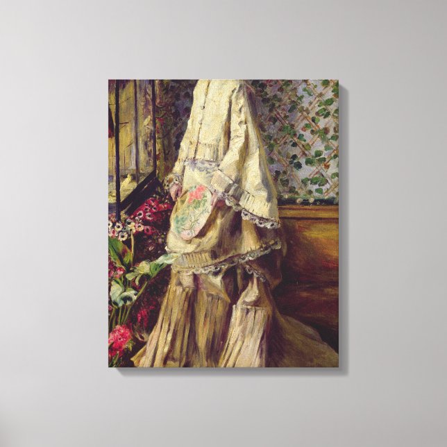 Pierre A Renoir | Portrait of Rapha Canvas Print (Front)