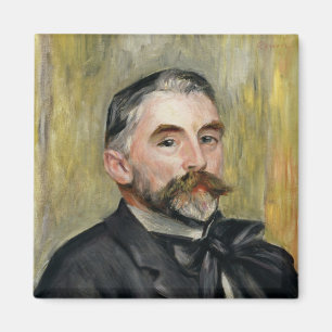 Pierre A Renoir Portrait of Stephane Mallarme Magnet