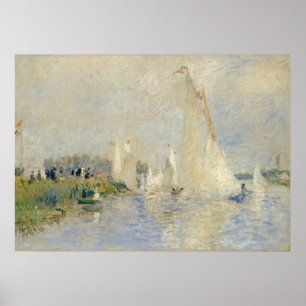 Pierre A Renoir   Regatta at Argenteuil Poster