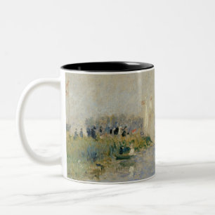 Pierre A Renoir Regatta at Argenteuil Two-Tone Coffee Mug