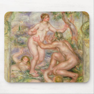 Pierre A Renoir   Saone flowing into the Rhone Mouse Pad