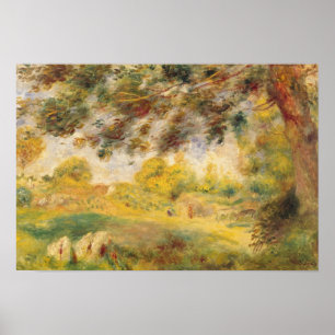 Pierre A Renoir Spring Landscape Poster