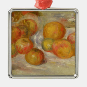 Pierre A Renoir Still Life with Apples Metal Tree Decoration