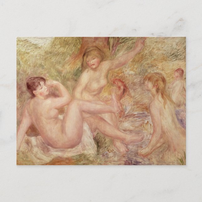 Pierre A Renoir | Study for the Large Bathers Postcard (Front)
