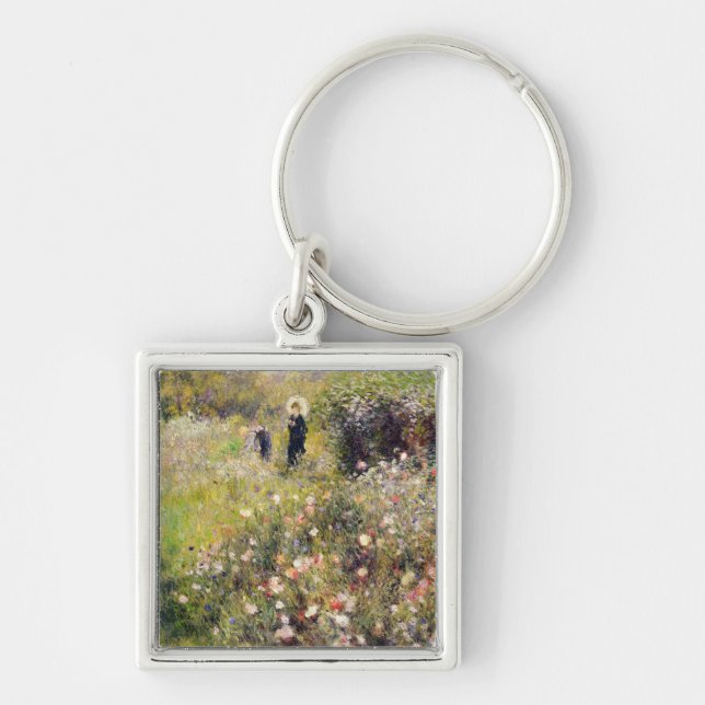 Pierre A Renoir | Summer Landscape Key Ring (Front)