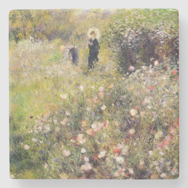 Pierre A Renoir | Summer Landscape Stone Coaster (Front)