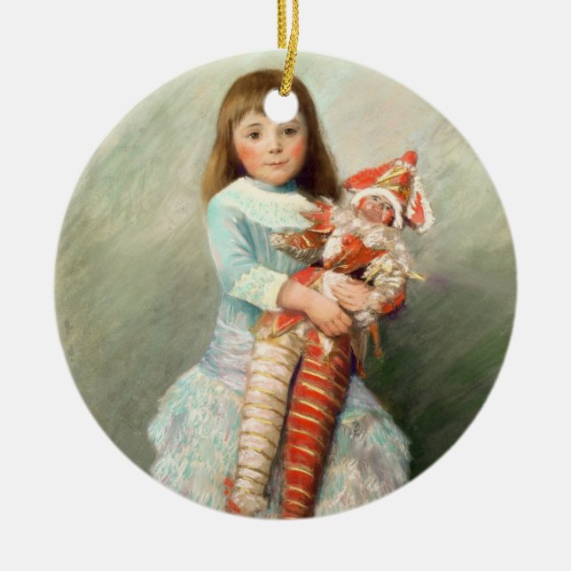 Pierre A Renoir | Suzanne Ceramic Tree Decoration (Front)
