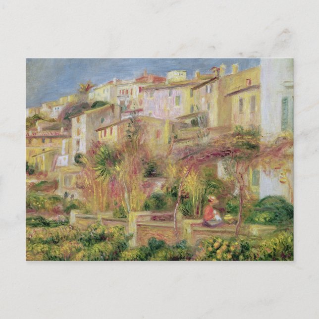 Pierre A Renoir | Terrace in Cagnes Postcard (Front)