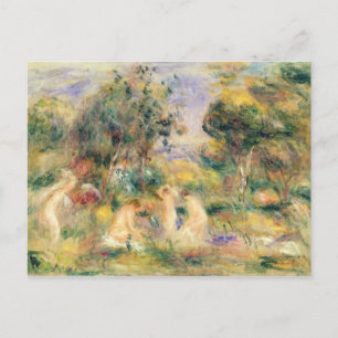 Pierre A Renoir   The Bathers Postcard