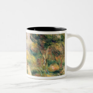 Pierre A Renoir The Bathers Two-Tone Coffee Mug