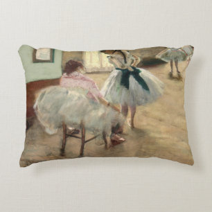 Pierre A Renoir The Dance Lesson Decorative Cushion