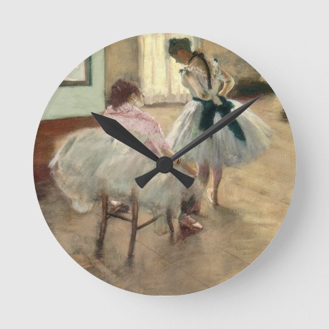 Pierre A Renoir | The Dance Lesson Round Clock (Front)