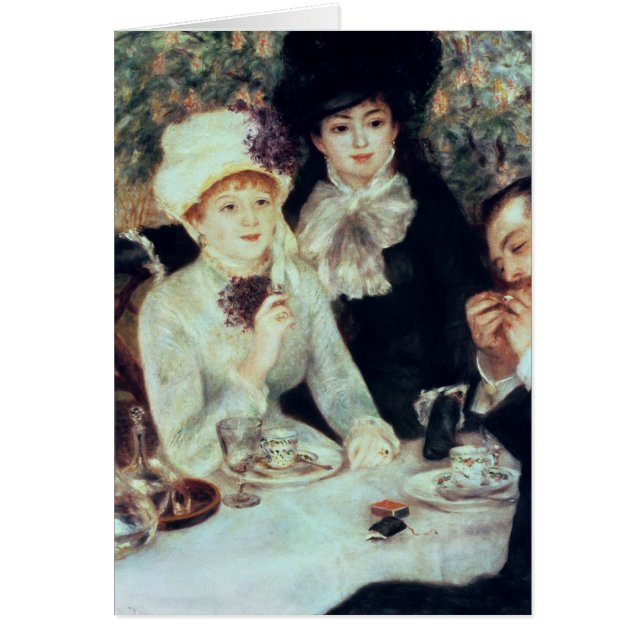 Pierre A Renoir | The End of Luncheon (Front)
