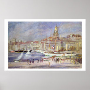 Pierre A Renoir   The Old Port of Marseilles Poster
