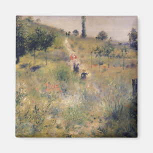 Pierre A Renoir The Path through the Long Grass Magnet