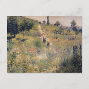 Pierre A Renoir   The Path through the Long Grass Postcard