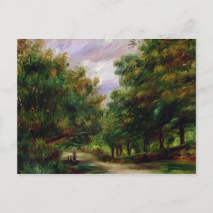 Pierre A Renoir   The Road near Cagnes Postcard