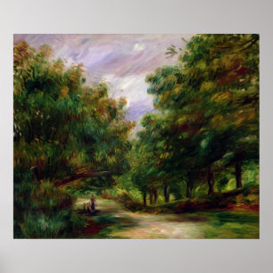 Pierre A Renoir   The Road near Cagnes Poster