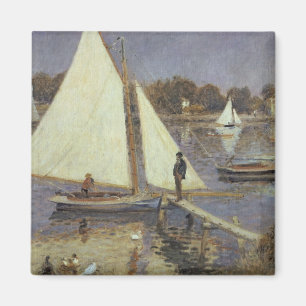 Pierre A Renoir The Seine at Argenteuil Magnet