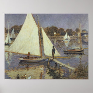 Pierre A Renoir   The Seine at Argenteuil Poster