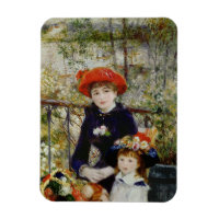 Pierre A Renoir | Two Sisters, or On The Terrace