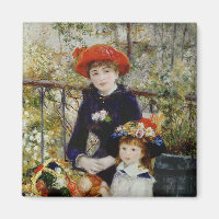 Pierre A Renoir | Two Sisters, or On The Terrace