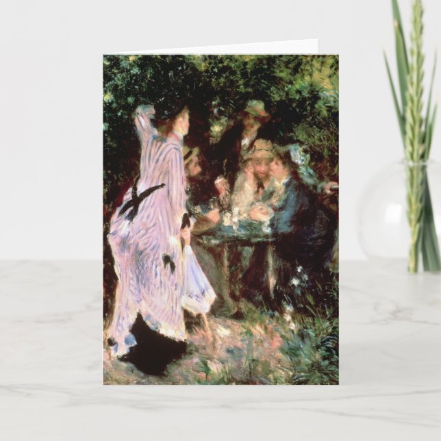 Pierre A Renoir | Under the Trees, de la Galette Holiday Card (Front)