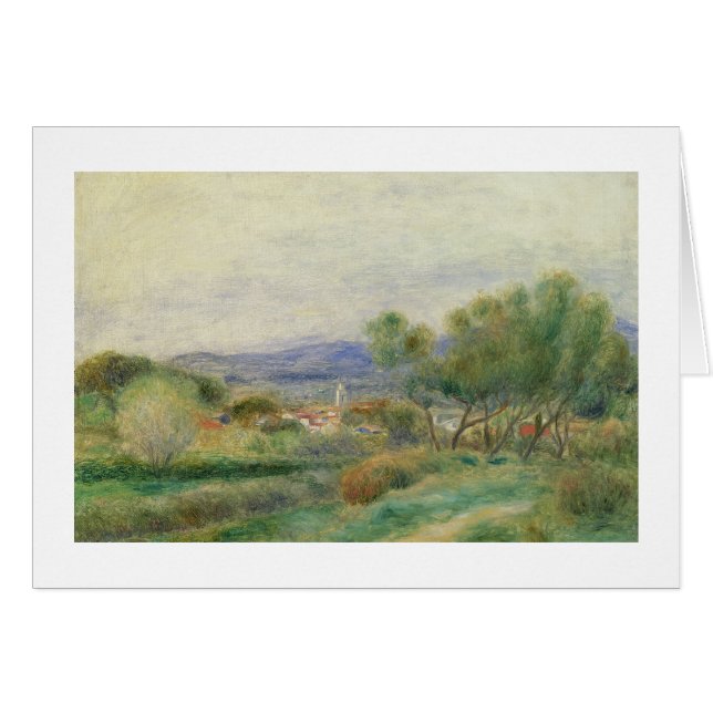 Pierre A Renoir | View of La Seyne, Provence (Front Horizontal)