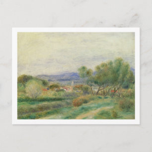 Pierre A Renoir View of La Seyne, Provence Postcard