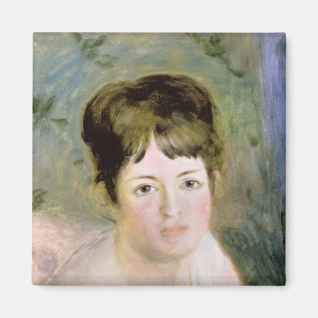 Pierre A Renoir | Woman's Head Magnet (Front)