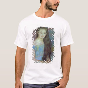 Pierre A Renoir   Young girl with blue eyes T-Shirt