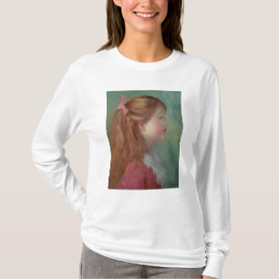 Pierre A Renoir   Young girl with Long Hair T-Shirt