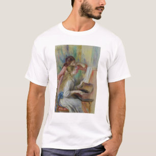 Pierre A Renoir   Young Girls at the Piano T-Shirt