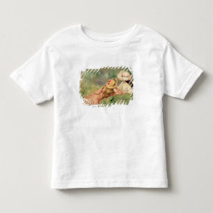 Pierre A Renoir Young Girls on the River Bank Toddler T-Shirt