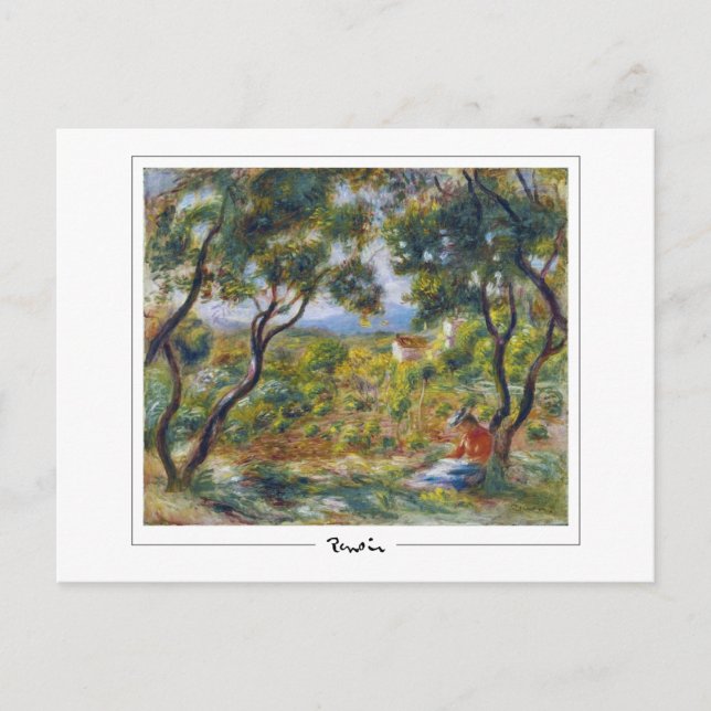 Pierre-Auguste Renoir #186 - Fine Art Postcard (Front)