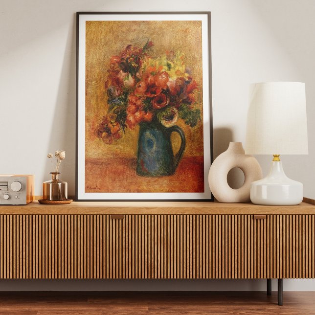 Pierre-Auguste Renoir 1889 Vase of Flowers Poster (Creator Uploaded)