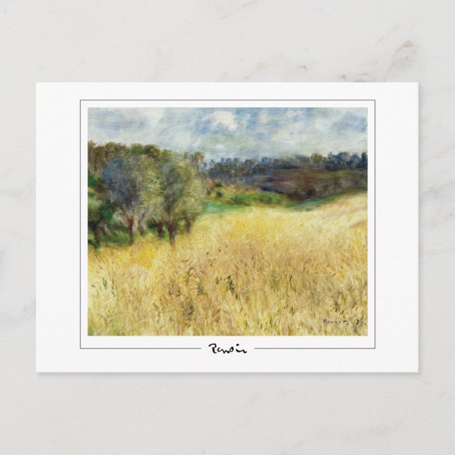 Pierre-Auguste Renoir #255-2 - Fine Art Postcard (Front)