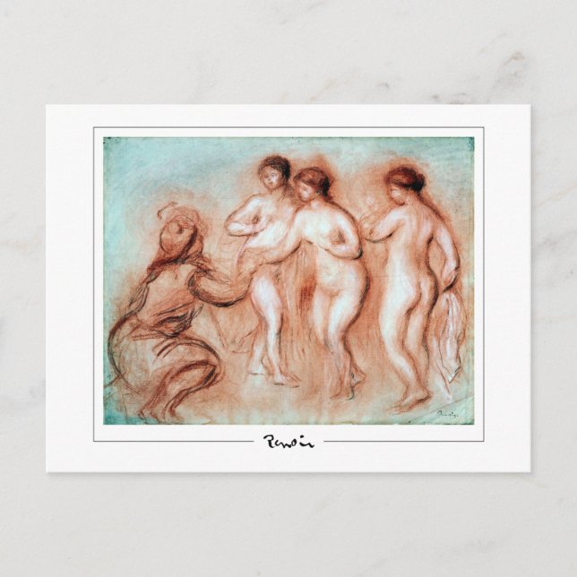 Pierre-Auguste Renoir #445-3 - Fine Art Postcard (Front)